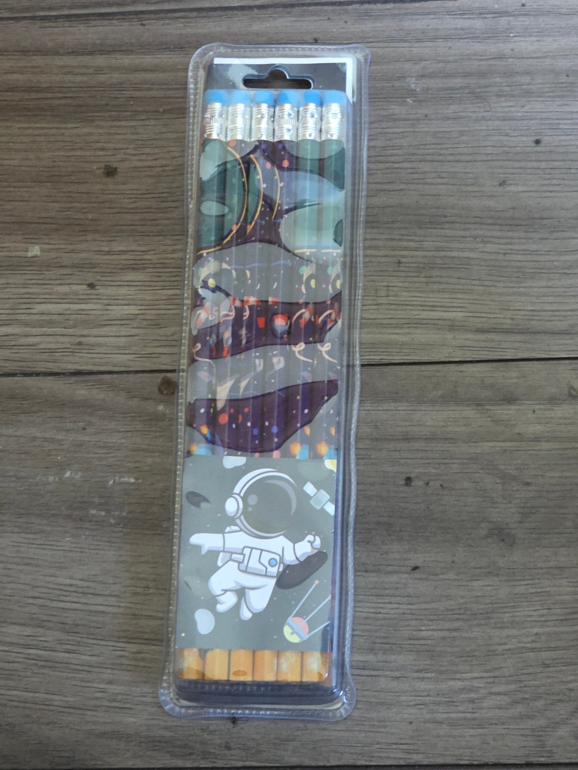 12 piece Astronaut space pencils