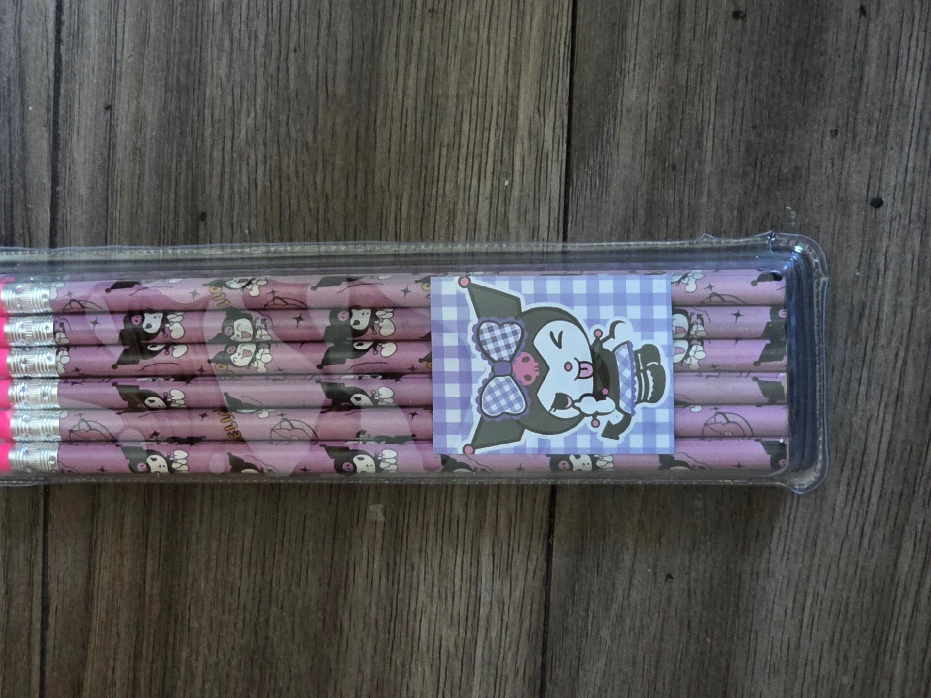 12 piece she purple pencils