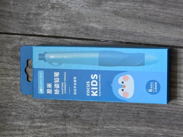 Mechanical pencil - blue blue body - posture correction