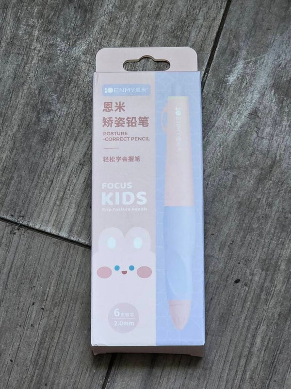 Mechanical pencil - purple pink body - posture correction