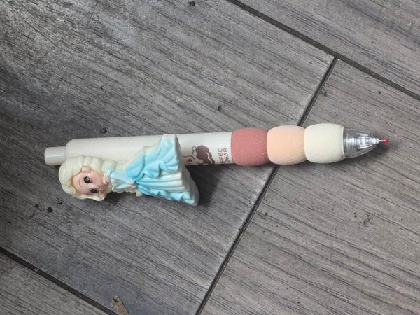 Snow White Princess ink pen - Sky blue dress