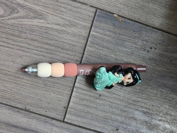 Snow White Princess ink pen - Sky green dress