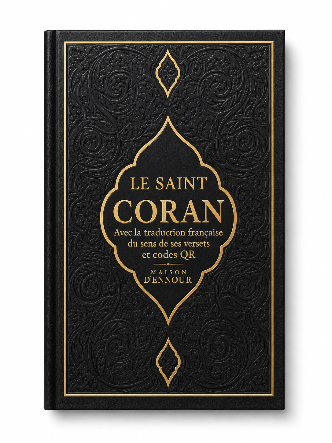 Le Saint Coran – Édition Luxe Noir & Or avec Traduction Français