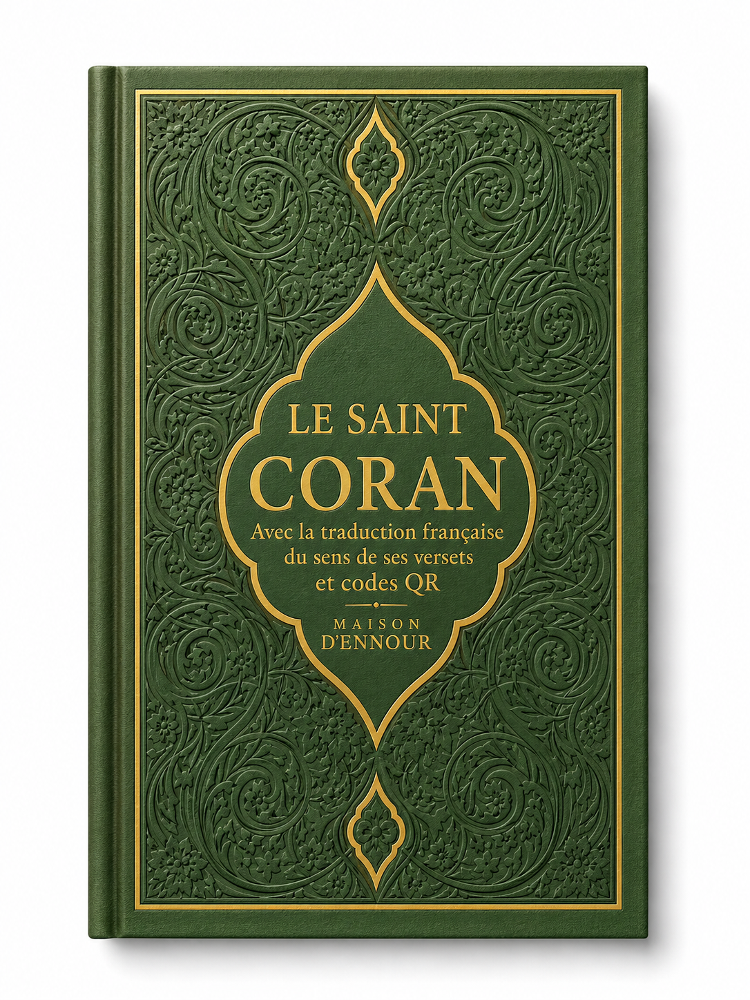 Le Saint Coran – Édition Luxe Verte & Or avec Traduction Français