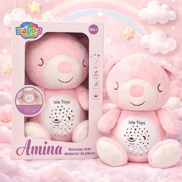 Doudou Veilleuse Coranique Rose – Kabchi Amina | Isla Toys