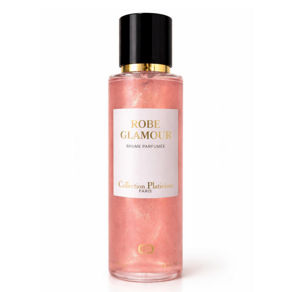 Collection Platinium - Robe Glamour - Brume Parfumée pailletée cheveux & corps