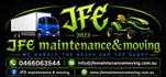 JFE maintenance &amp; moving