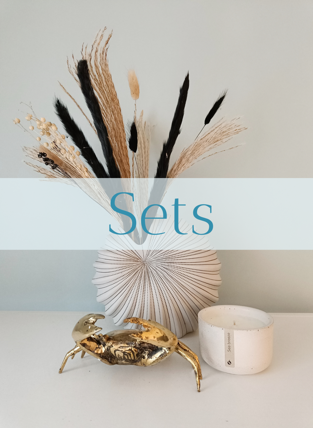 Vazen, kandelaar, beelden, sets categorie