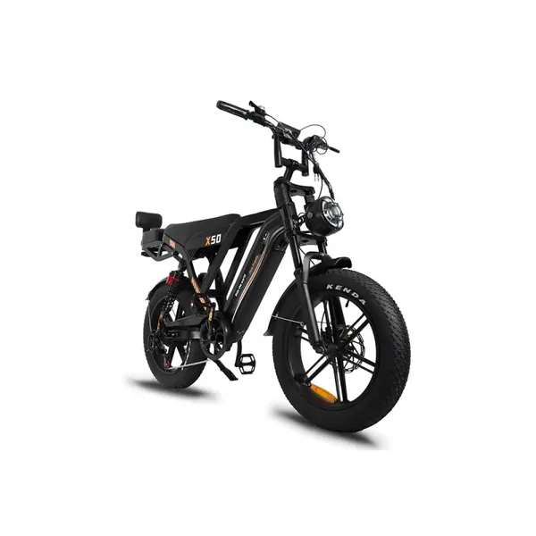 Vomo X50 Fatbike - Nu met NFC + GRATIS Tas, Achterzitje, Voorrekje & geïntegreerde GPS-tracking