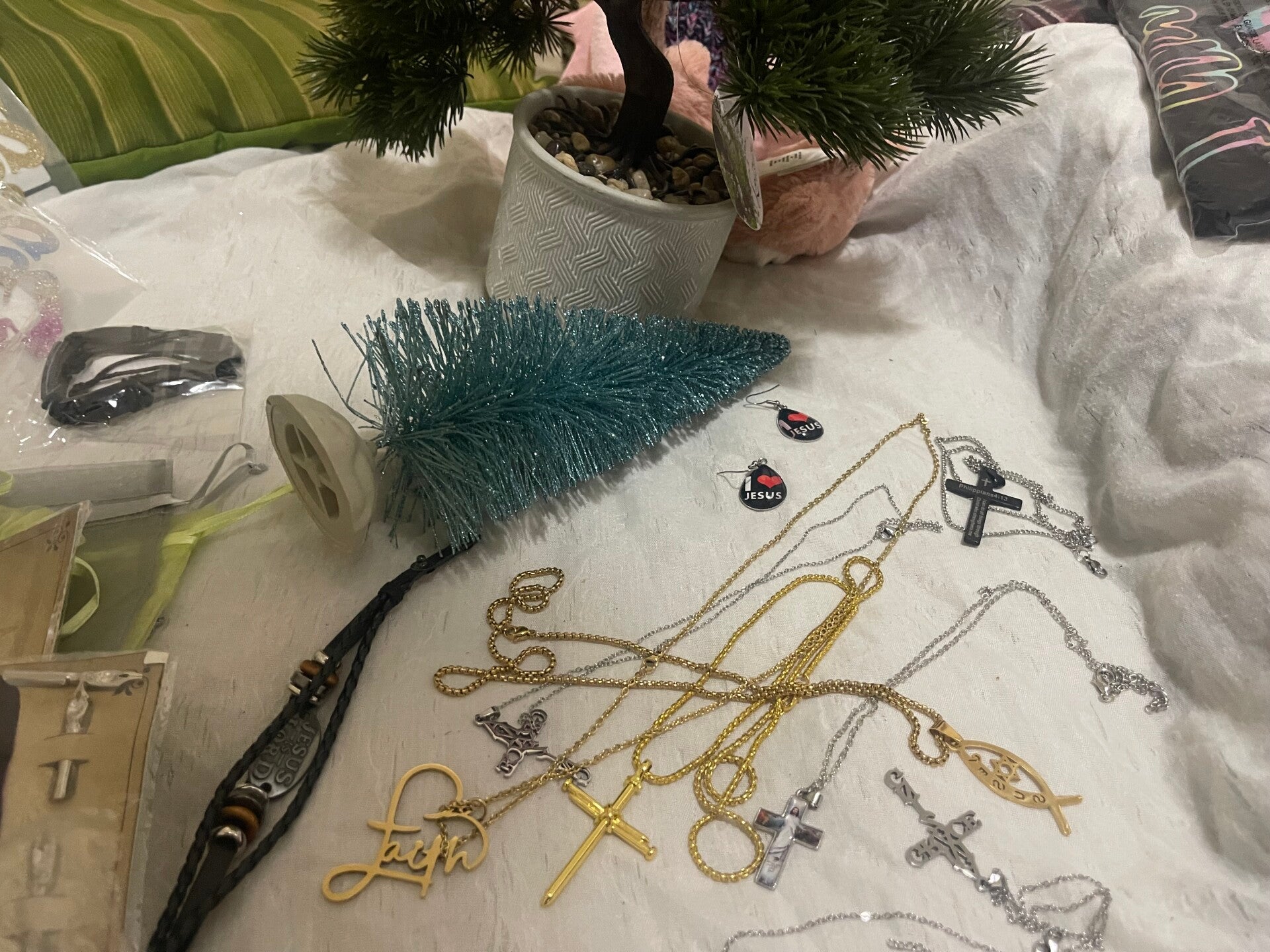 Religious fashion mixed variety jewelry $12 each