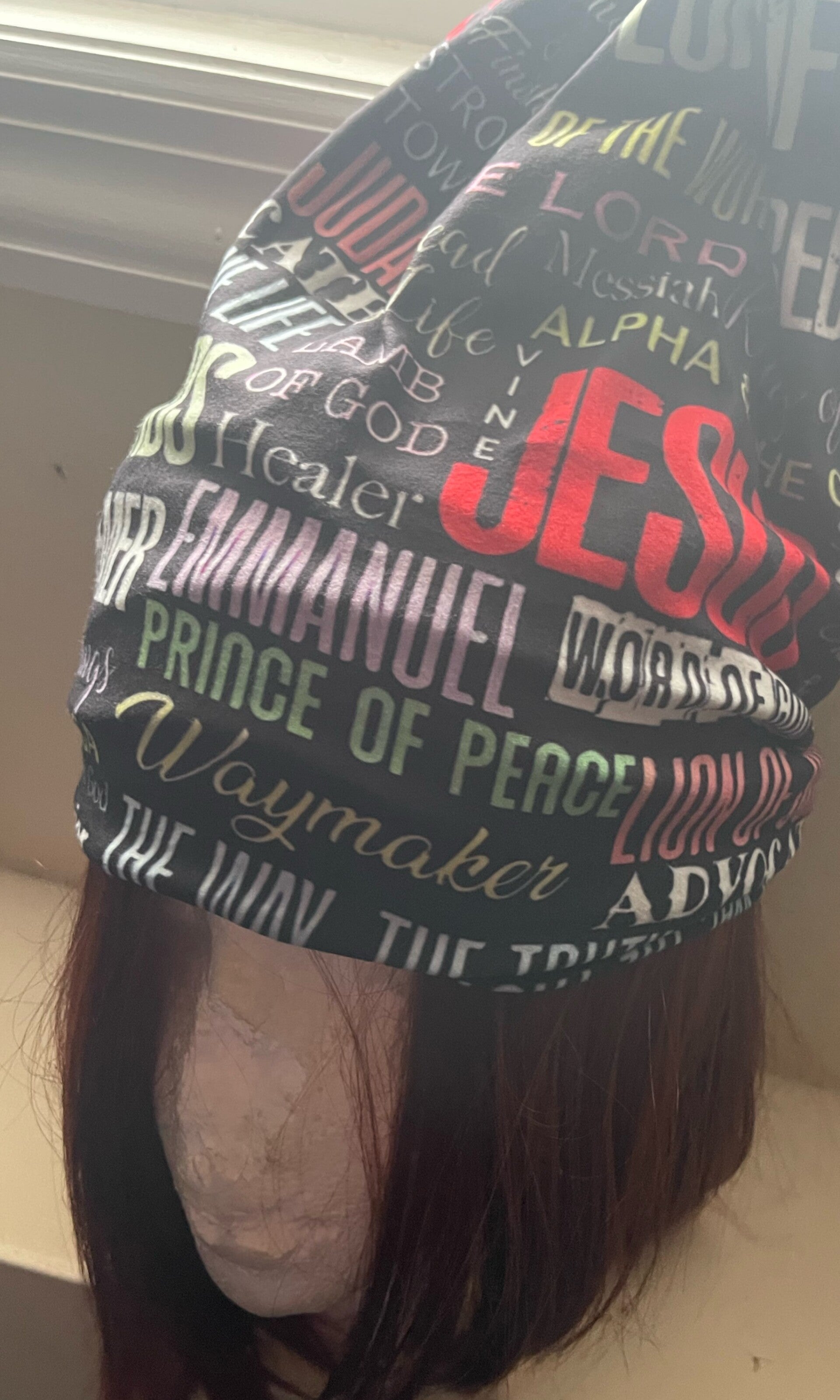 Gorgeous  inscription multicolor hat fashion for mail and female.