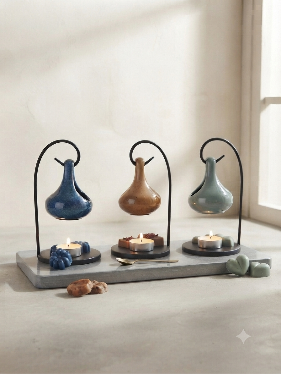 Brûle parfum fondant parfumée "goutte"