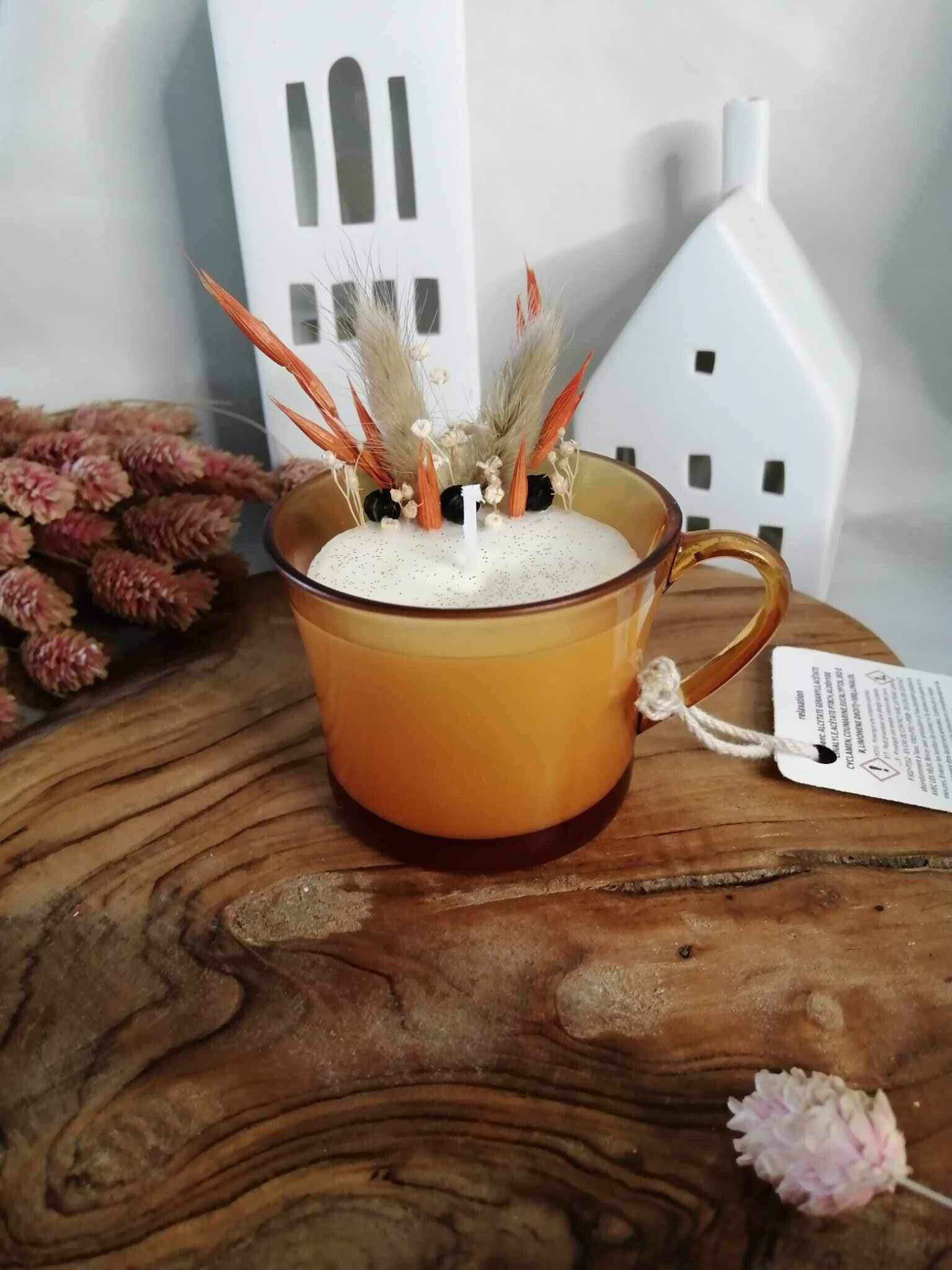 Bougie parfumée automne « relaxation »