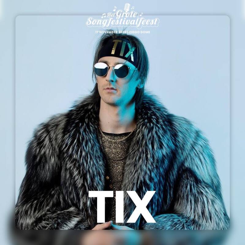 "TIX???", "wen TIX???" "TIX PLEASE"  Yes, we heard you and are delighted to announce that TIX will be performing at Het Grote Songfestivalfeest in November!🤩  TIX is a Norwegian singer. He represented Norway at the Eurovision Song Contest 2021 with the so
