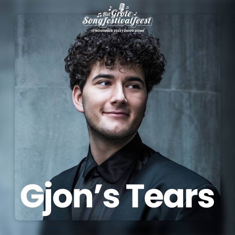 Hellooo everyone,  Let's continue our streak with Gjon's Tears! 💎  Gjon's Tears is a Swiss singer and songwriter. He represented Switzerland in the Eurovision Song Contest 2021 with "Tout l'Univers." He finished in third place with 432 points, the best pl