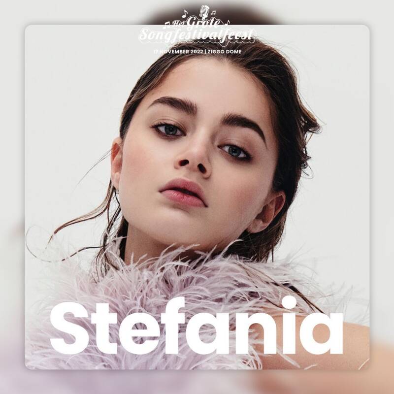 First up: Stefania!🇬🇷  Stefania is a Greek-Dutch singer. She represented Greece in the Eurovision Song Contest 2021 with the song ‘’Last Dance’’ finishing in tenth place.  Ticket link in bio⚡️