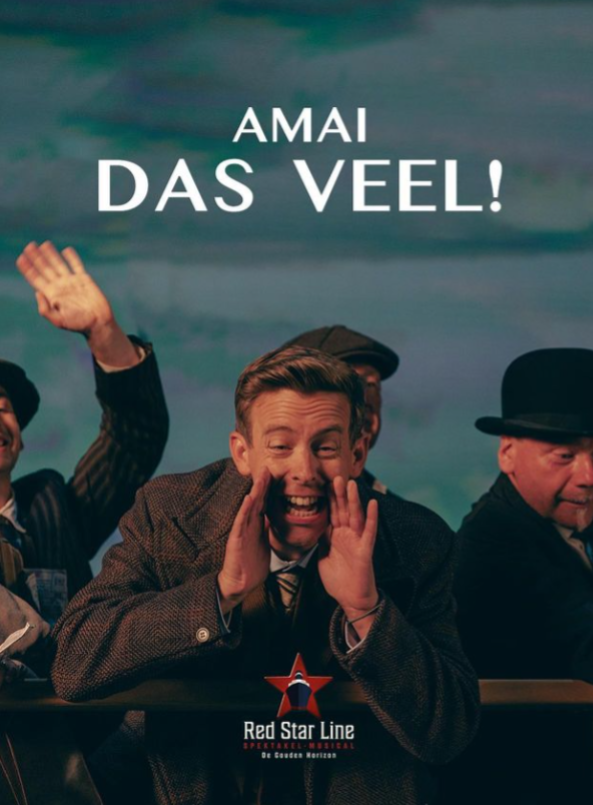 redstarline redstarlinedemusical redstarlinemusical studio100popuptheater studio100 studio100musical jellecleymans jonasvangeel lottestevens ianthetavernier anntuts petervandevelde janschepens freesouffriau makeupandhair wigs pruiken lisaschekkerman theat