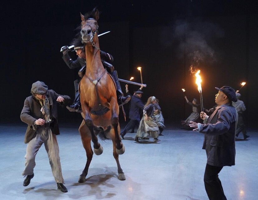 • Daens de musical - Studio 100 •  Manou Kersting als Schmitt , Peter Thyssen als Priester Ponnet , Jelle Cleymans als Jan de Meeter ,  Free Souffriau als Nette Scholliers ,  Peter van de Velde als Adolf Daens , Jan Schepens als Pieter Daens ,   Jo de Mey