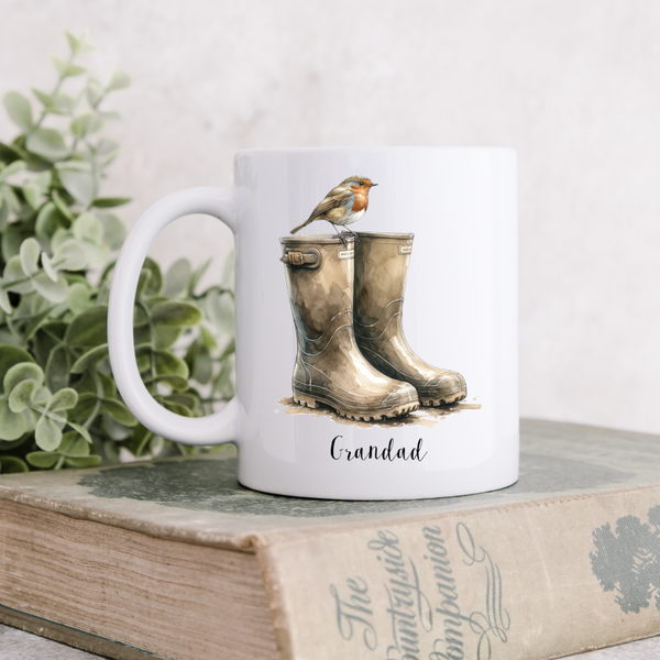 Grandad Robin Gardening Mug