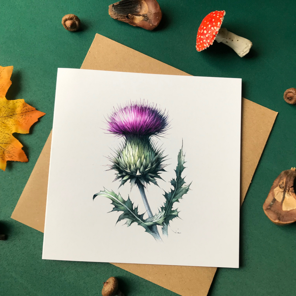 Thistle Card