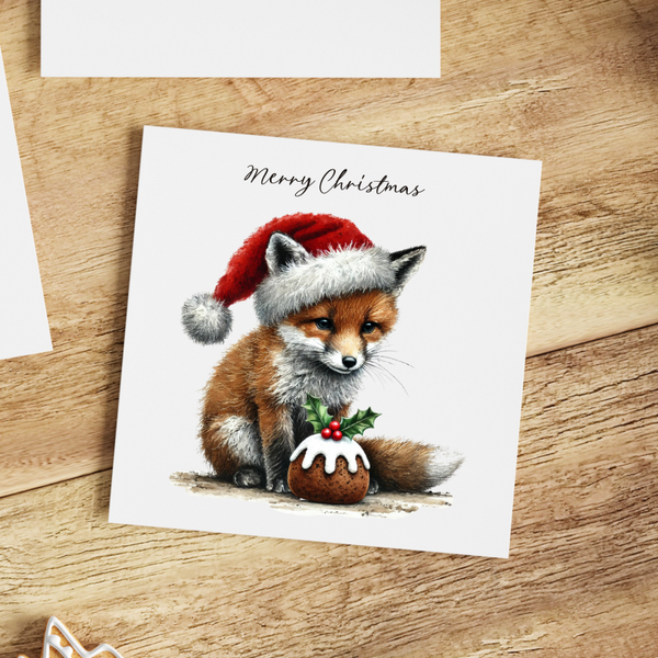 Fox Christmas Card