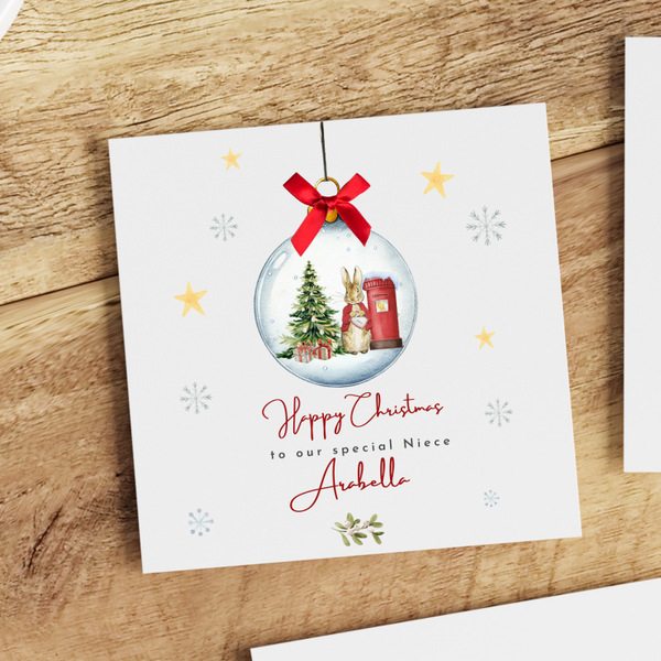 Niece Christmas Card