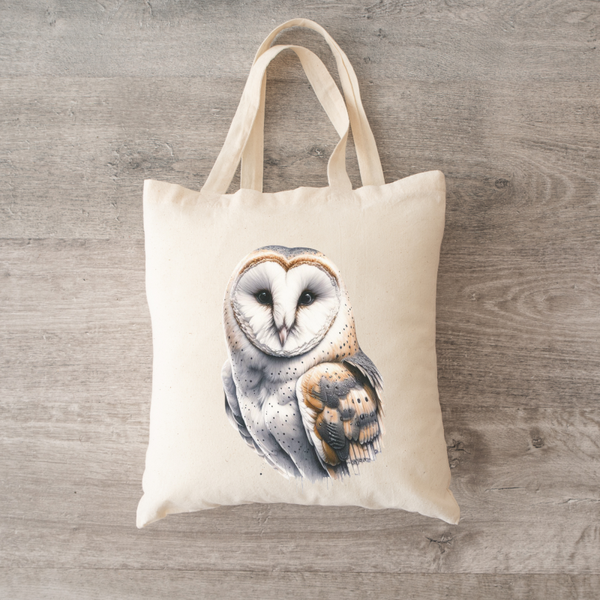 Barn Owl Tote Bag