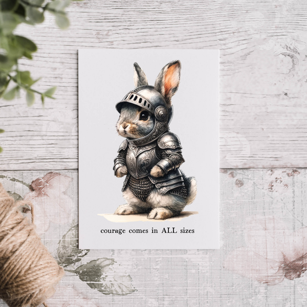 Tough Times Courage Card