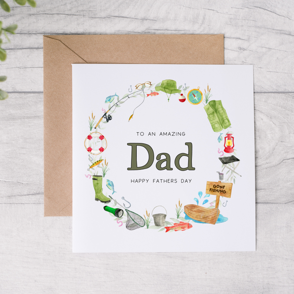 Fishing Mad Dad Card