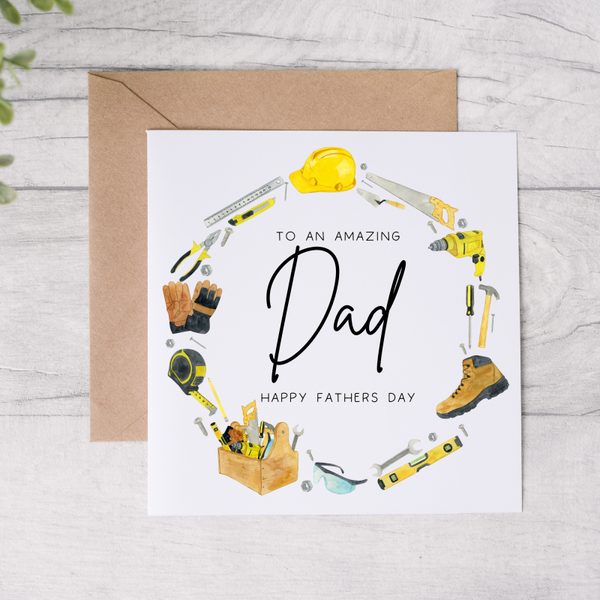 Dad Toolbox Card