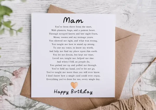 Mum Birthday Card