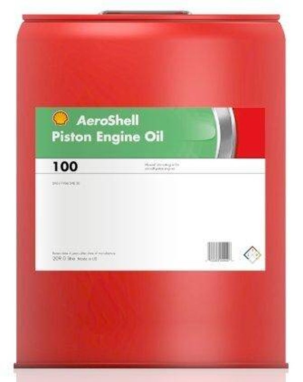 AeroShell 100 Aviation Engine Oil, 5USG Barrel