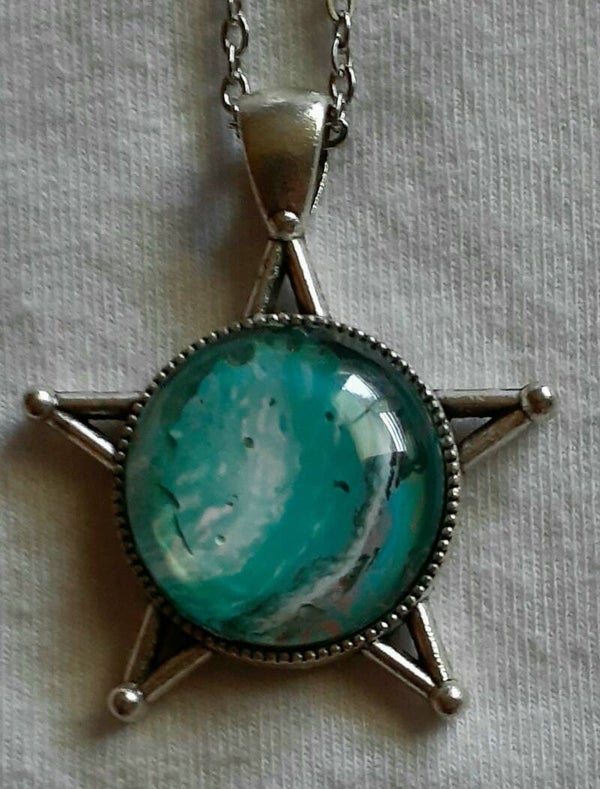 Silver Star Necklace