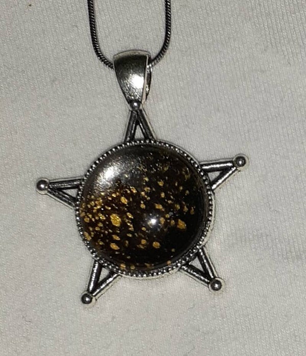 Silver Star Necklace