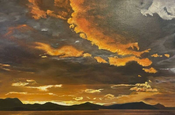 Wolken & bergen