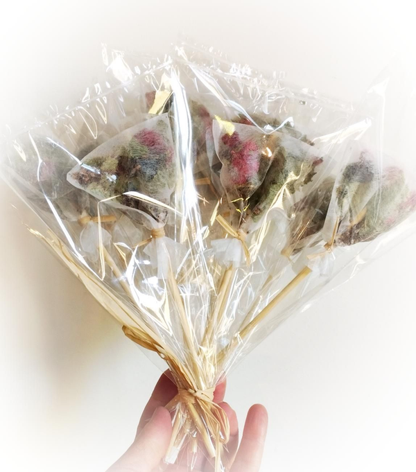 Bouquet de tisanes à infuser