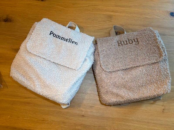 Teddy tas met naam - Jollein