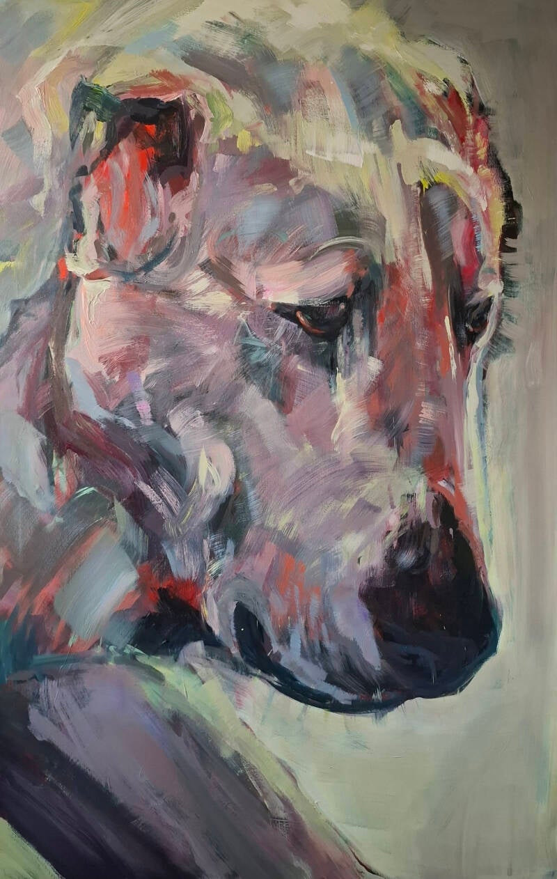 Dogmood 3 / Acrylics on Canvas / 165 x 115 cm