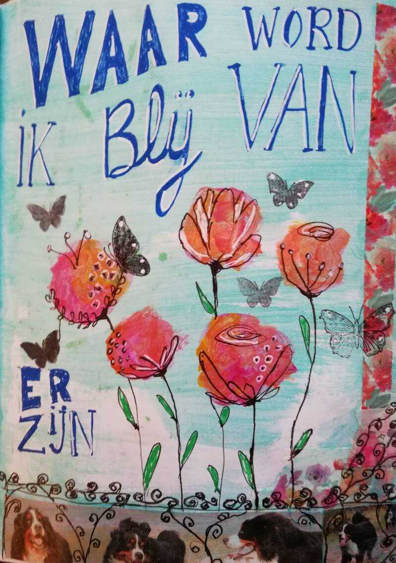Art Journal, daar word je blij van
