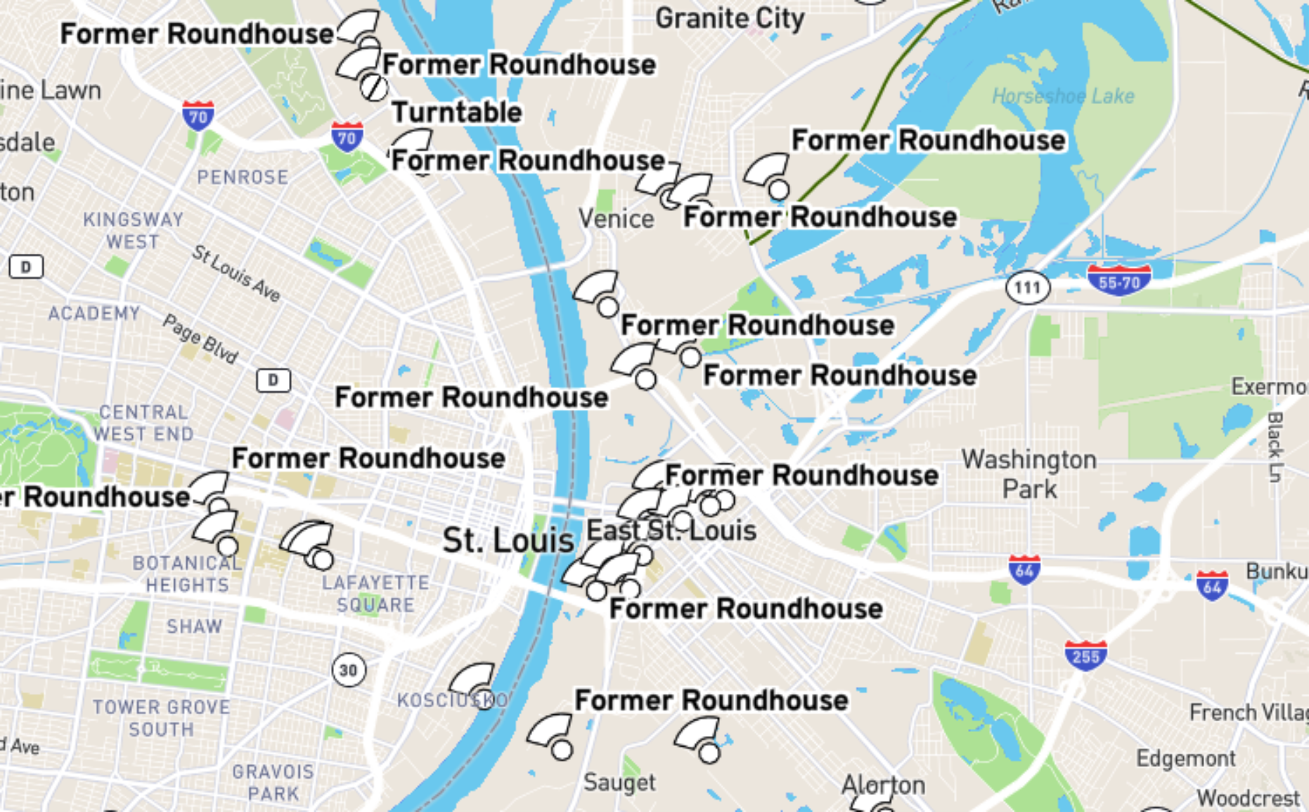 Rail Guide  Roundhouses