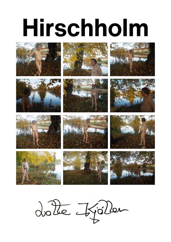 Plakat / Poaster. Hirschholm. De luxe Photo Poem. A2. 3000 DKK