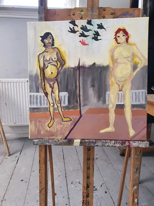 Gift card: Hjemme gennemsyn af kunsten - Home review of art. 500 DKK + transport