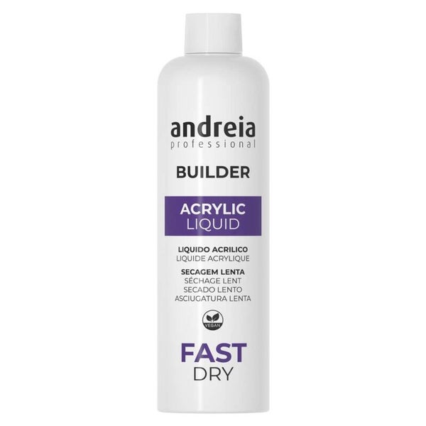Andreia Professional Builder Acrylic Liquid Fast Dry Quick Dry Acrylic Liquid 250 ml