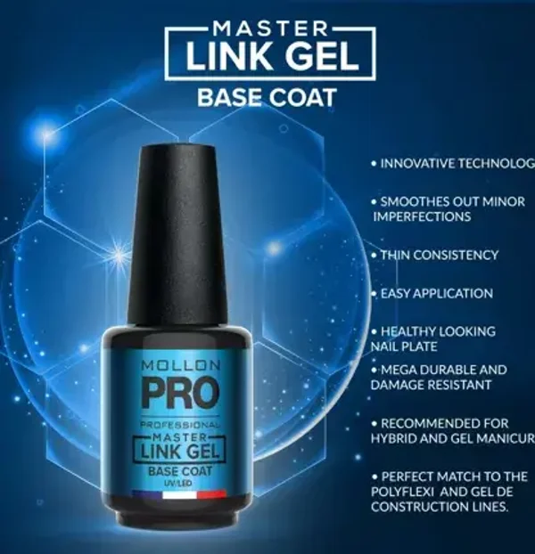 Mollon Pro Master Link Base Coat 12ml