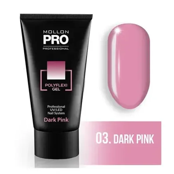 Mollon Pro Polyflexi Gel color Cream Pink 06 60ml