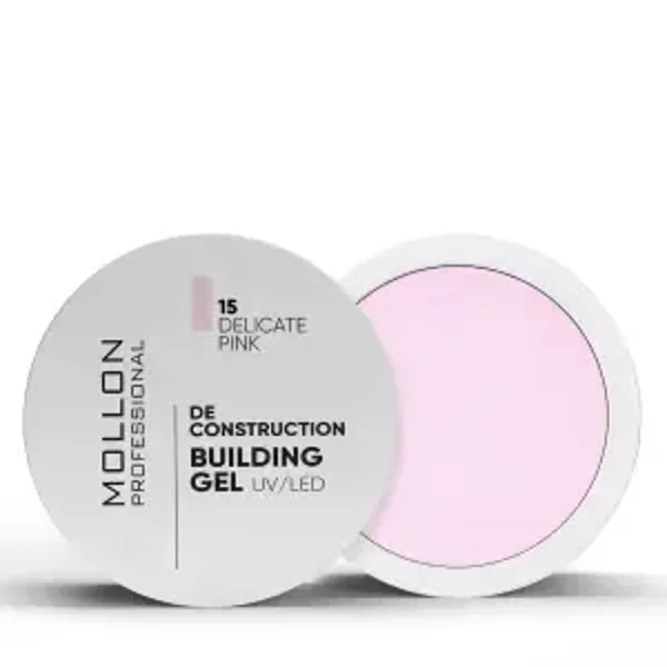 MOLLON PRO CONSTRUCTION GEL 50G DELICATE PINK 15