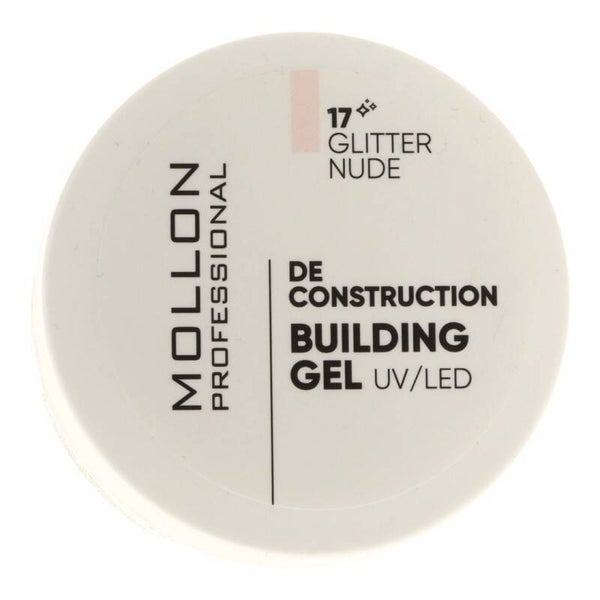 MOLLON PRO CONSTRUCTION GEL 50G GLITTER NUDE 17