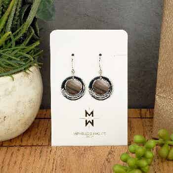 Mdm oorbellen bo nacre