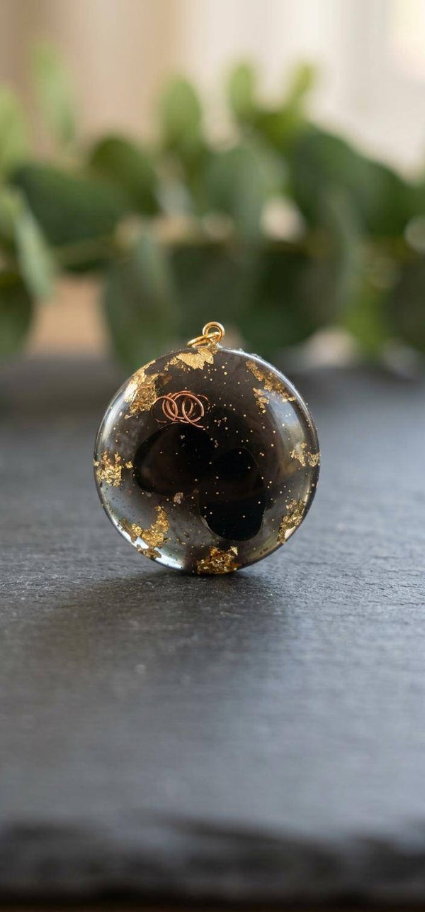 Pendentif en Obsidienne