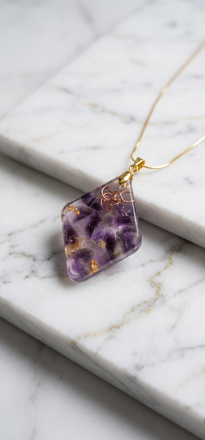 Pendentif en Améthyste